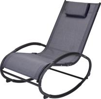 Lauko supamasis krėslas, tamsiai pilka sp.