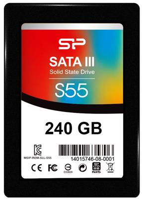 Kõvaketas (SSD) Silicon Power Slim SP240GBSS3S55S25, 2.5", 240 GB
