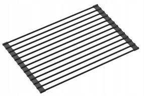 Nõudekuivatusrest Quadron, 39 cm x 25 cm, söeteras, must v.