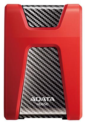 Жесткий диск Adata HD650, HDD, 2 TB, красный цв.