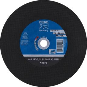 Pjovimo diskas kampiniam šlifuokliui Pferd SG Chop HD, 350 mm x 3 mm x 25.4 mm