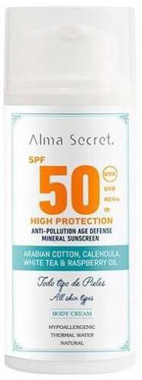Krēms iedeguma kopšanai Alma Secret High Protection SPF50, 100 ml