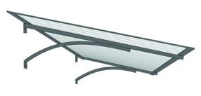 Козырек StarkeDach T-160, 100 см x 160 см x 30 см