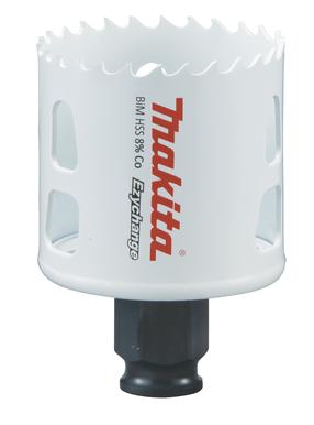 Bi-metalinė karūna Makita Ezychange E-03822, 5.1 cm