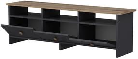 TV galds Kalune Design Oslo, antracīta krās., 150 cm x 36 cm x 47 cm