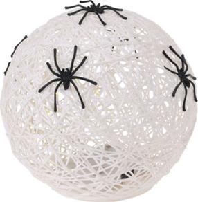 Dekoracija vaikams/suaugusiems, voras Halloween, balta sp., 15.5 cm x 15.5 cm x 15.5 cm