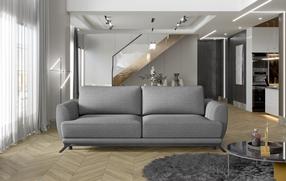 Sofa Megis Sawana 21, pilka sp., 95 x 250 cm x 90 cm