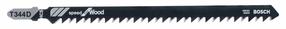 Siaurapjūklio pjūklelių komplektas Bosch T 344D, 15.2 cm, 2 vnt.