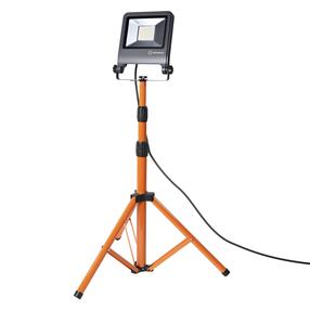 Statybinis prožektorius su stovu, pastatomas Ledvance 4099854572234, 50 W, 4500 lm, 4000 °K, IP65, pilka sp.