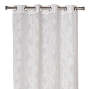Päevakardin Splendid Pilea GF-PILEAK-140/260-BI, valge v., 140 cm x 260 cm