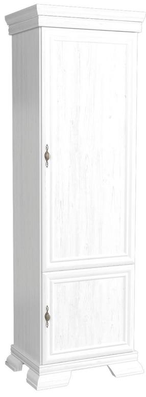 Spinta Gala Meble Kora KRD 1, balta sp., 40 cm x 58 cm x 193 cm