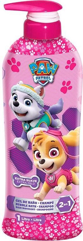 Bērnu dušas želeja Cartoon Paw Patrol 2 in 1, 1000 ml
