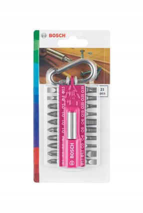 Kruvikeeraja otsikute komplekt Bosch 2607002821, PZ2