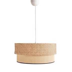 Светильник навесной Opviq Chandelier AYD-3447, песочно-коричневый цв. / белый цв.