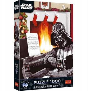 Dėlionė Trefl Premium Plus X-Mas With Darth Vader 12085, 68.3 cm x 48 cm, 1000 vnt., įvairių spalvų