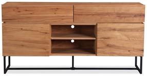 Komoda Home4you Byron 34562, ąžuolo sp., 80 cm x 160 cm x 41 cm