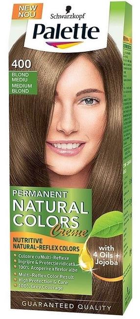 Matu krāsa Schwarzkopf Palette, medium blond krās., Medium Blond 400