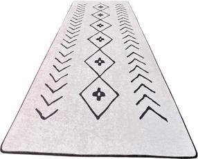 Kiliminis takas Conceptum Hypnose Fiona 882CHL2648, dramblio kaulo sp./juoda sp., 300 cm x 80 cm