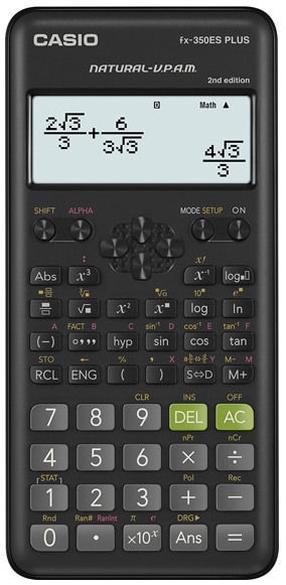 Калькулятор научный Casio FX-350ESPLUS-2, черный цв.