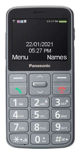 Telefons ar pogām Panasonic KX-TU160EXB, 32 GB, pelēka krās.