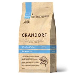 Sausas kačių maistas Grandorf GDCD0402, baltžuvė, 2 kg