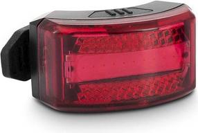 Dviračių žibintas ACID LED HPP COB USB LAMR230, plastikas, raudona sp.