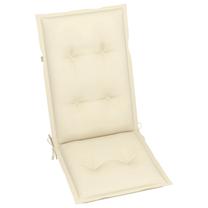 Kėdžių pagalvėlė VLX Garden Chair Cushions 314241, kreminė sp., 120 cm x 50 cm, 6 vnt.