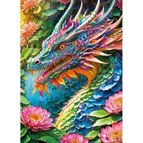 Puzle CherryPazzi 1000 Good Luck Dragon 30790 30790, 50 cm x 70 cm, 1000 gab.
