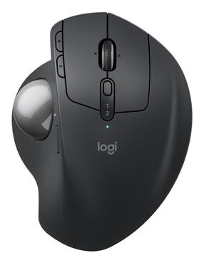Беспроводная компьютерная мышь Logitech MX Ergo S, bluetooth / usb, черный цв.