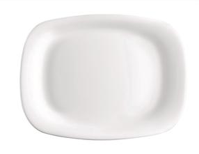 Šķīvis servēšanas Bormioli Rocco Parma, 24 cm x 34 cm, balta krās.