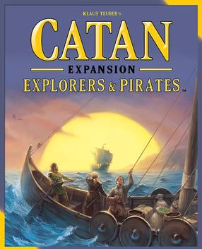 Stalo žaidimas Catan Catan Studio Catan Explorers & Pirates, EN