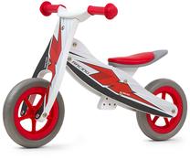 Balansinis dviratis Milly Mally Look Racing, balta sp./raudona sp., 9"