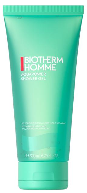 Meeste kehapesugeel Biotherm Homme Aquapower, 200 ml