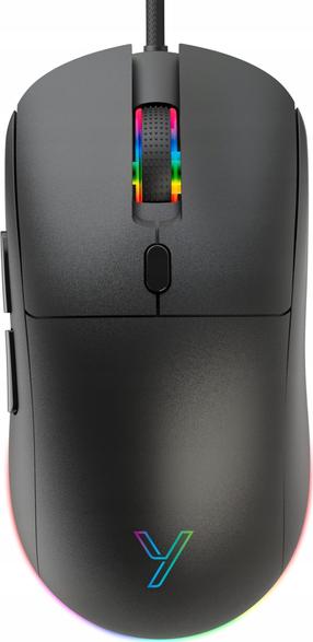 Laidinė žaidimų pelė Yenkee 300BK Reaper, usb type-a, juoda sp.