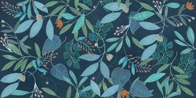 Dekoratīvā flīze, akmens BLUE FOREST, 60 cm x 120 cm, daudzkrāsaina
