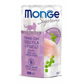 Šlapias kačių maistas Monge Supreme MN06781, tunas, 0.080 kg