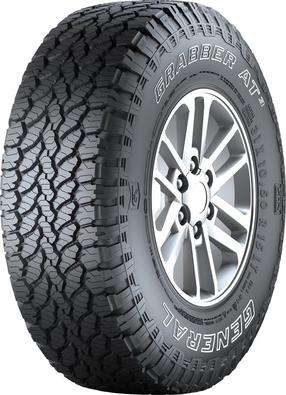 Vasaras automašīnas riepa General Tire Grabber AT3 225/70/R17, 108-T, XL, D, D, 72 dB