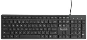 Проводная компьютерная клавиатура Gearlab G220, Английский (US), черный цв.