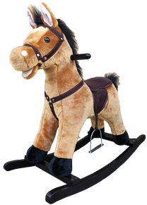 Supamas arkliukas Gerardo's Toys Horse 59186, pliušas, ruda sp.