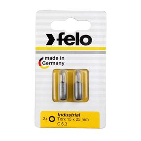 Atsuktuvų antgalių komplektas Felo 02615036, Torx 15, 25 mm