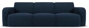 Sofa Micadoni Home Molino MIC_3S_101_F1_MOLINO5, tamsiai mėlyna sp., 95 x 235 cm x 72 cm