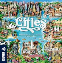 Stalo žaidimas Devir Cities, EN