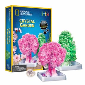 Žaislinis mokslo bandymų rinkinys National Geographic Stem Crystal Garden