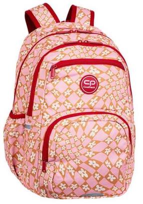 Mokyklinė kuprinė CoolPack Pick Shake, raudona sp./oranžinė sp./rožinė sp., 43 cm x 30 cm x 16 cm