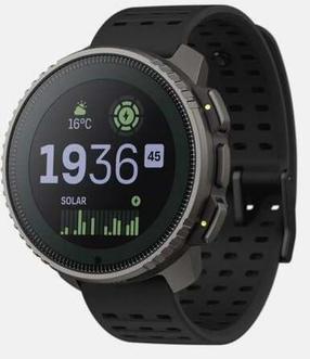 Viedais pulkstenis Suunto Vertical Titanium Solar, melns krās.