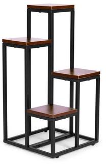 Prekė su pažeista pakuote. Gėlių stovas ModernHome, 34 cm x 34 cm x 69.5 cm, Ø 17 cm