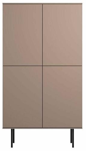 Шкаф Elme Studios Inar, коричневый цв., 40 см x 78 см x 142 см