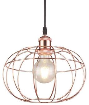 Šviestuvas kabinamas GTV Viela 7047 OS-VIEL4-41-DEC, E27, 1 x 40 W, aukso sp. / aukso sp., 27,5 x 27,5 cm