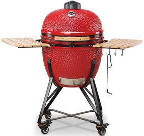 Гриль Kamado Bono Grande, красный цв., 59 см