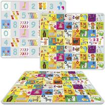 Žaidimų kilimėlis Double Sided Mat, 180 cm x 180 cm, įvairių spalvų
